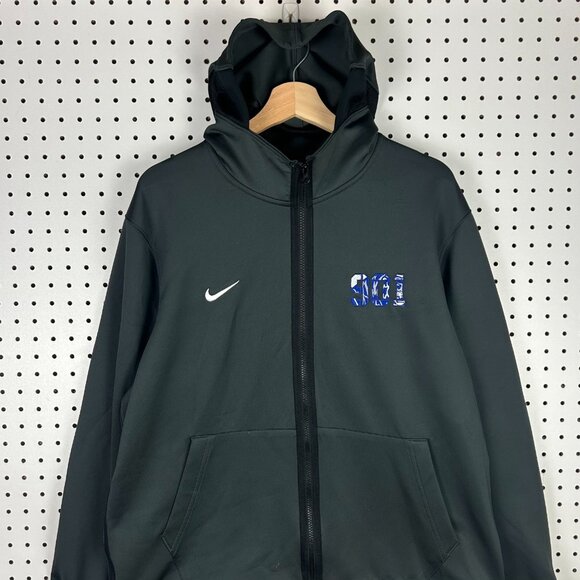Nike Memphis Tigers Jacket XL Gray 901 Basketball Team Issued Penny Warm Up - Picture 2 of 6